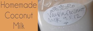 Homemade Coconut Milk