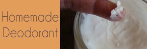 Homemade Deodorant